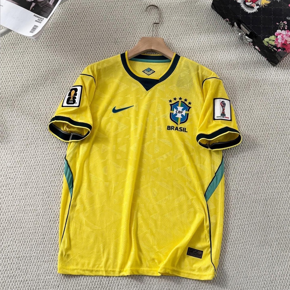 Brazil 2026 World Cup Home Soccer Jersey